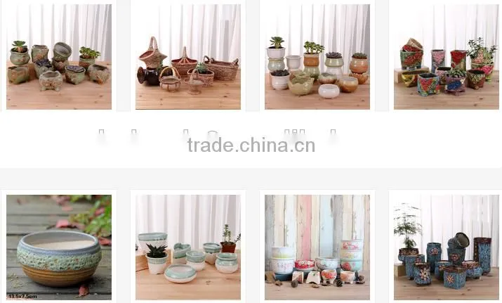 Ceramics Flower Pot for garden decoration