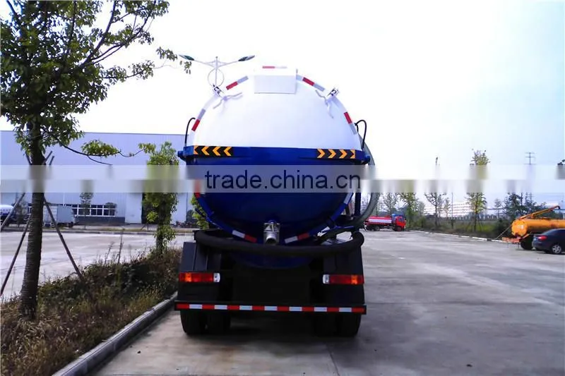 New condition 20M3 4X2 sewage disposal vehicle with howo chassis