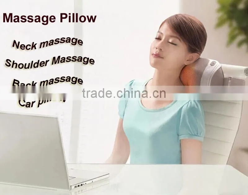2017 Neck waist leg and shoulder massage pillow Blood Circulation factory price