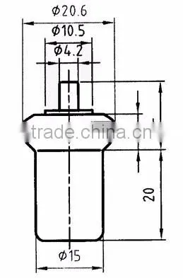 Wax Thermostatic Elemen for Thermostatic Drainage Valve(Art No. 1A90)