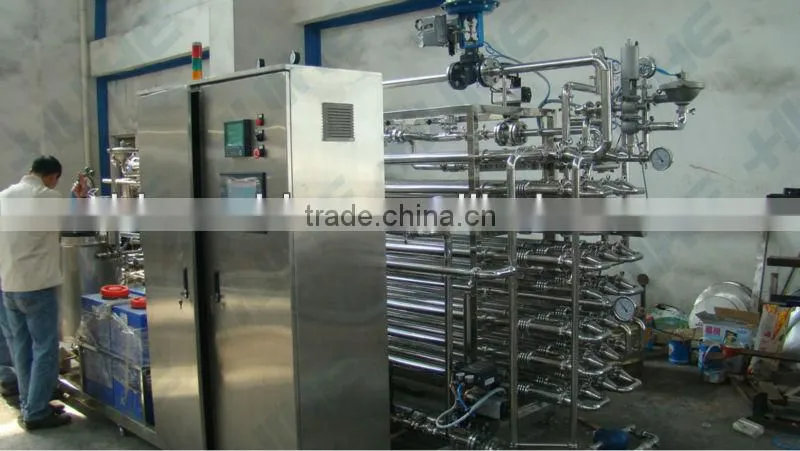 Plate Milk Pasteurizer Machine