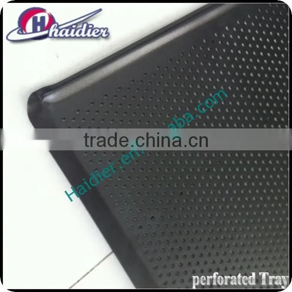 Perforated 1.0mm thickness flat baking pan, baking pan aluminum alloy