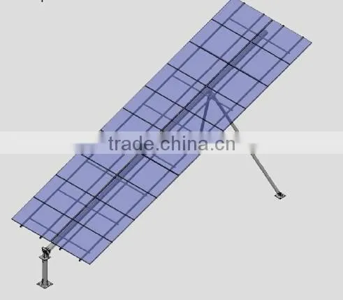 2016 the latest single - axis solar panel tracking system