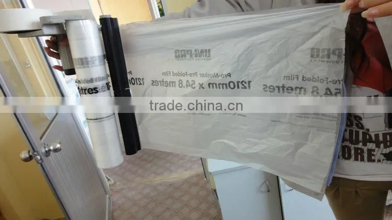 folded masking film