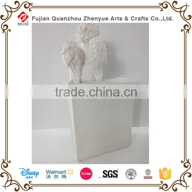 2015 custom resin life size angel statue