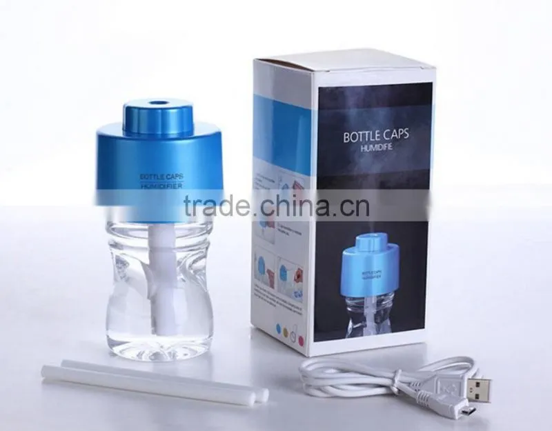 Car&Computer Dual Function Bottle Shaped With Light USB Humidifier