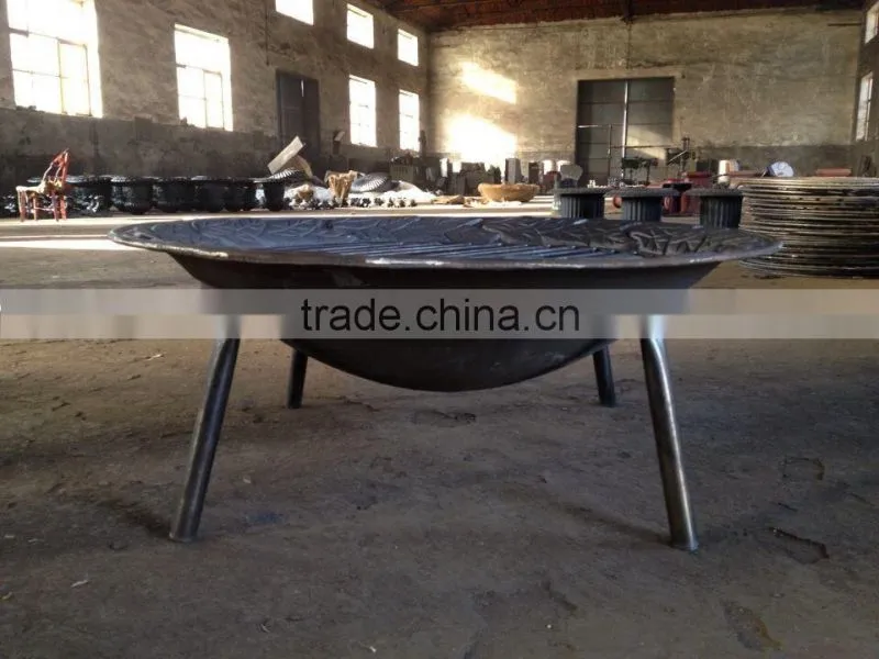 Cast Iron BBQ fire pit table