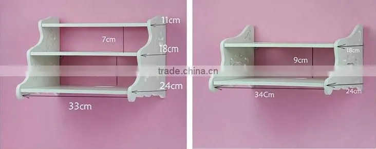 decro wood wall shelf for dvd player