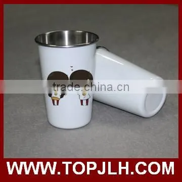 2017 sublimation Stainless Steel Cone metal cup