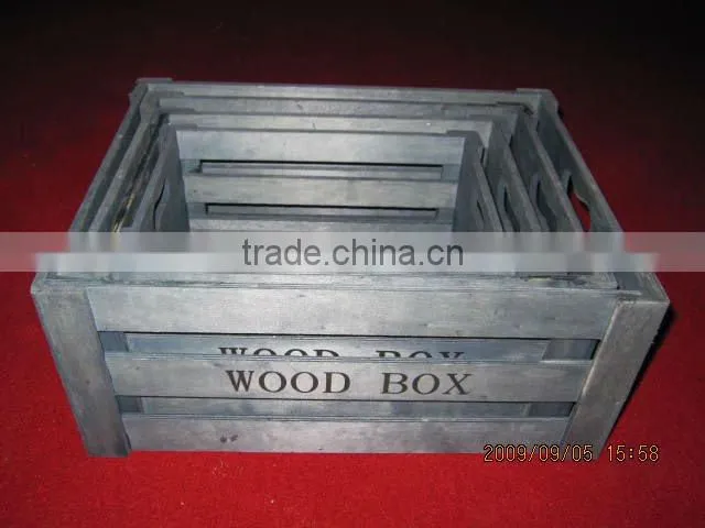 antique wood crate for sale,wooden box,wooden storage box