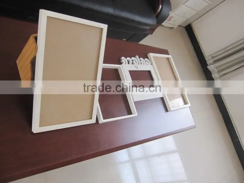 latest design A5A3A4colorful wood photo picture frame