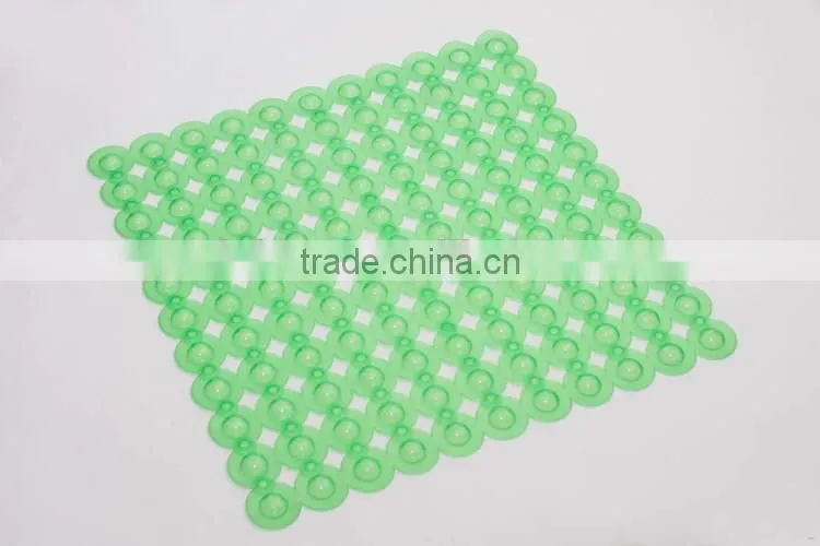 Top level non smell anti-slip pvc cork bath mat
