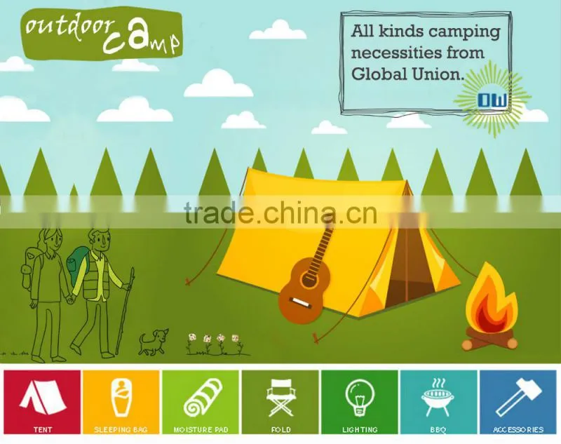 Colorful Metal Tent Pegs
