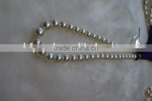 Best Quality Genuine 13-14mm Silver South Sea Pearl Strands