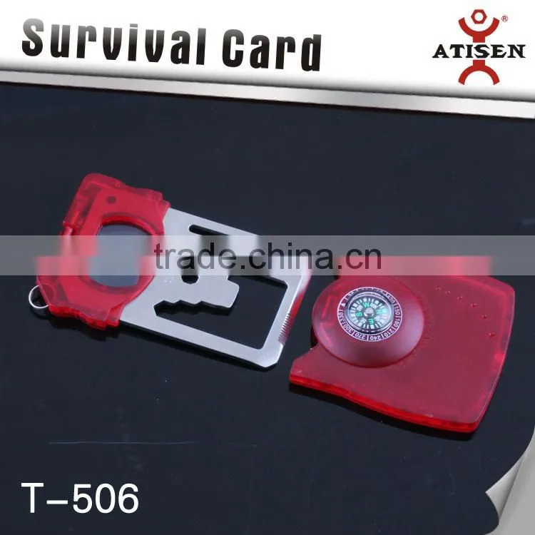 Army Multi Survival Card with Compass
