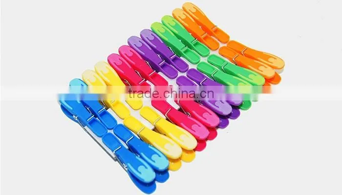 home & garden daily use product spring strong printed TPR clothes pin