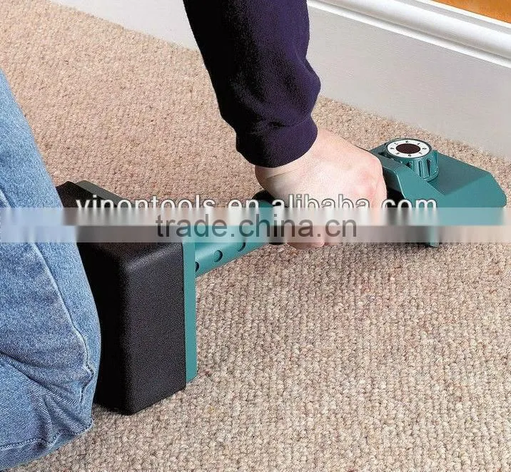 Pro. Carpet Knee Kicker, Deluxe Adjustable Carpet Laying Tool