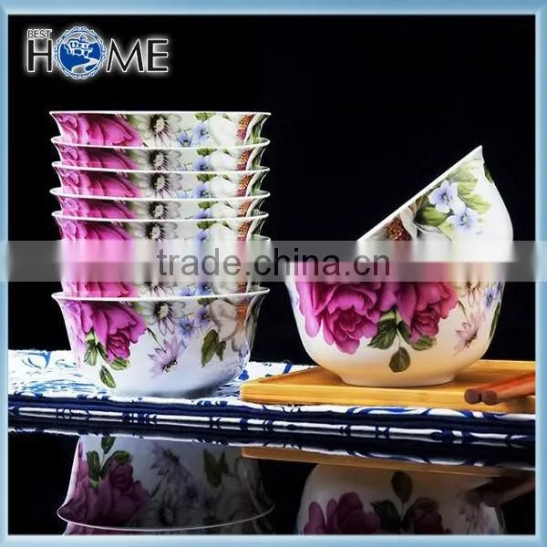 2016 factory cheap ceramic bowl price, new design Chinese style ceramic bowl