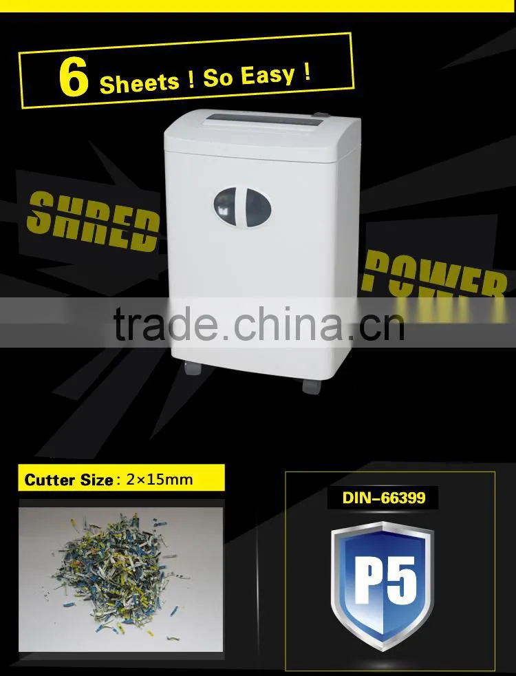 JP-2106M small and smart for office and home shredder machine