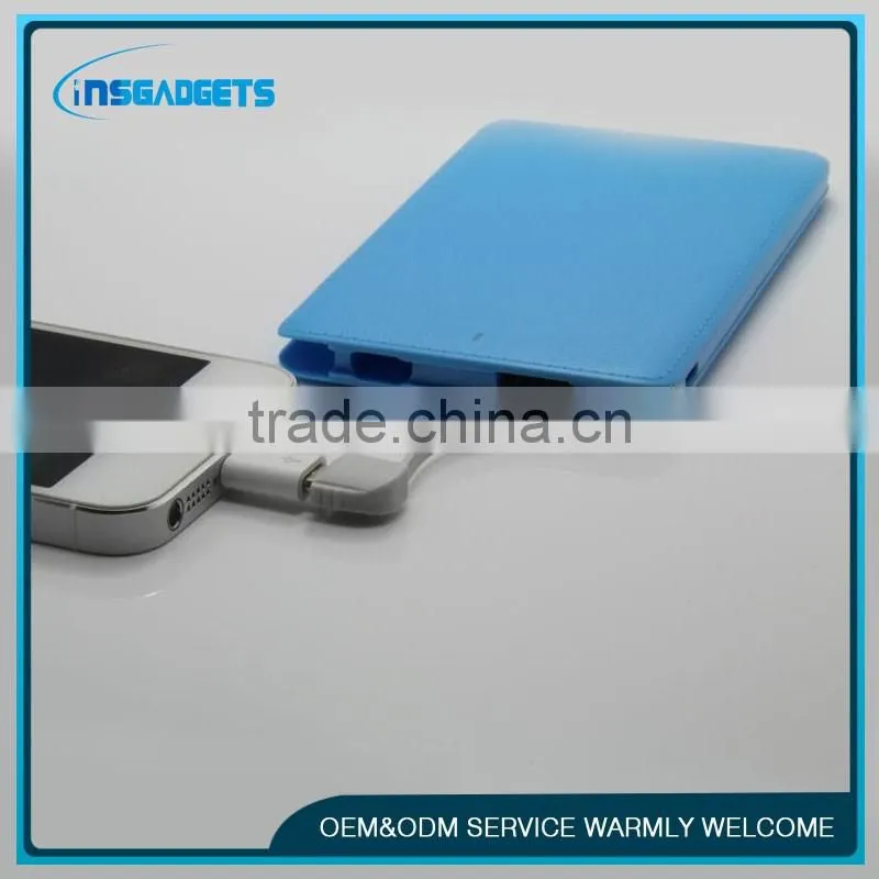 Thinnest portable power bank charger ,h0t21 power bank for smartphone for sale