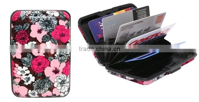 RFID Protection Aluminium Card Wallet ,credit card holder