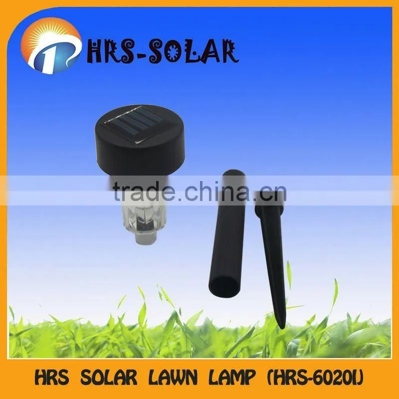 2012 HOT SELLING HRS solar garden light /HRS solar lawn lamp