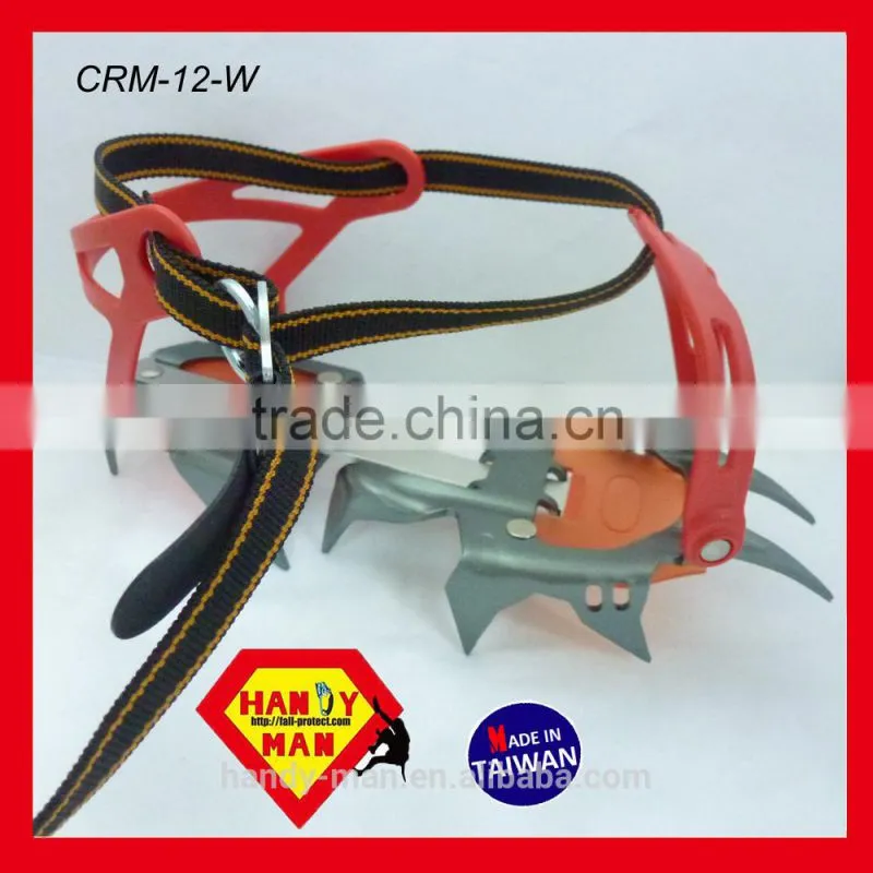 12 Teeth With Anti Plate Walk Version Steel Snow Crampon