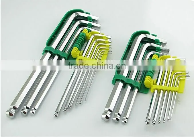 BERRYLION CRV long arm and ball point end 9pcs allen key set for sale