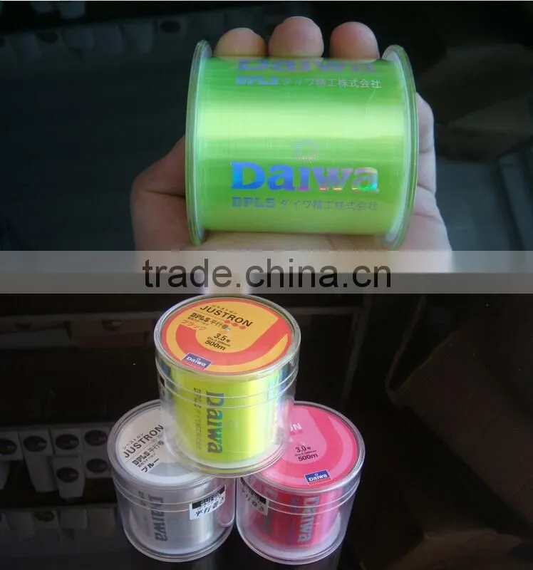 Colorful fishing line nylon fishing line 500m nylon monofilament fishing line