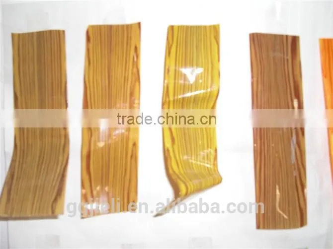 colorful pvc shrink film for wooden broom and mop handle