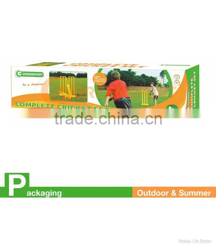plastic professional cricket set for kids