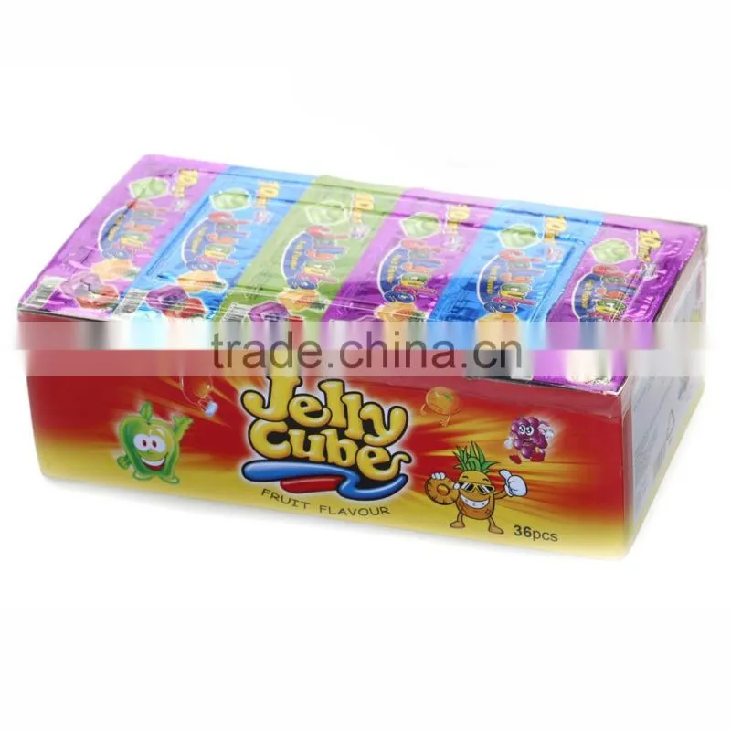 10 in 1 Jelly Cube Fruit Flavor 80g 36pcs/box