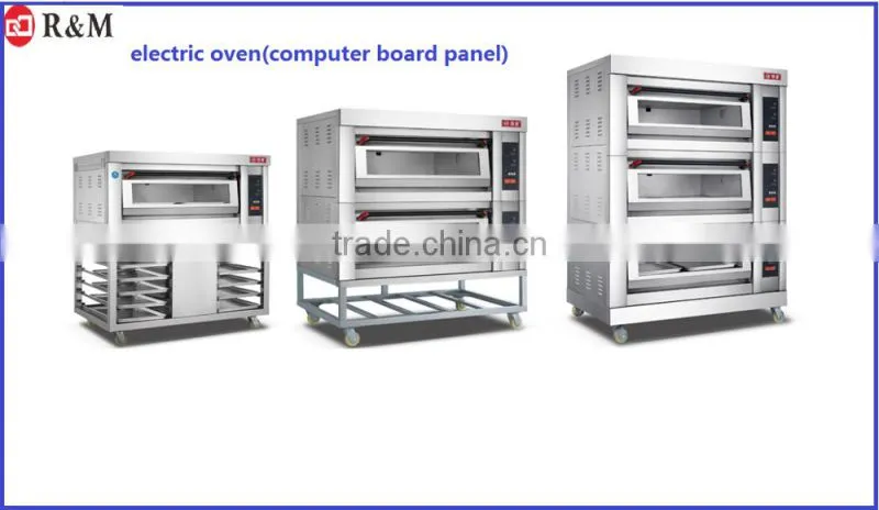 High Quality Luxurious Commercial Used Bread Machine Electric Pizza Deck Oven