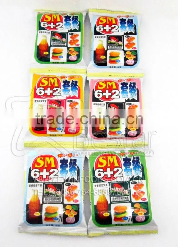 SM6+2 Set Meal Halal Gummy Soft Candy