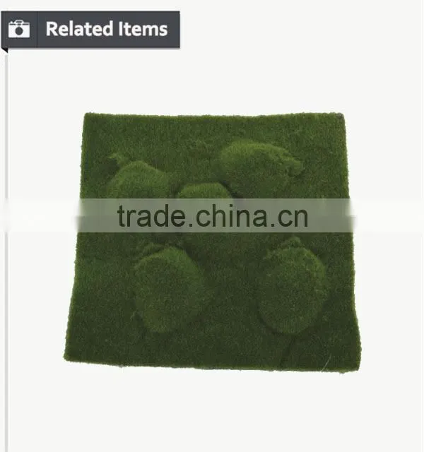 Hot new product for 2015 artificial decorative moss mat