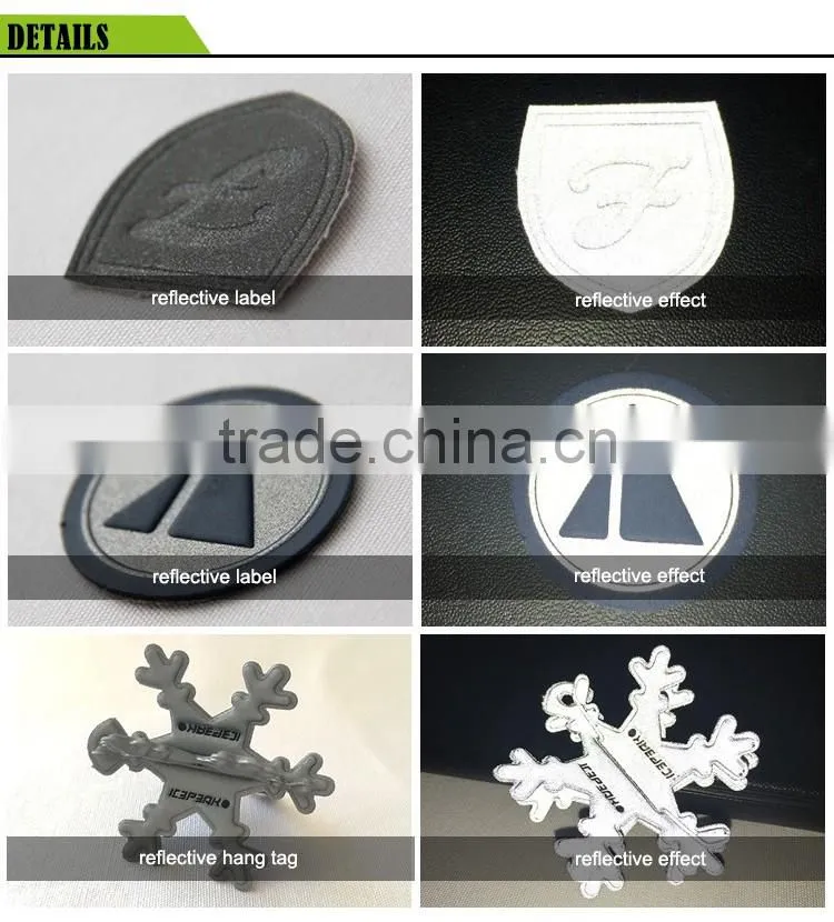 Big factory OEM 3d eco-friendly heat transfer print care label