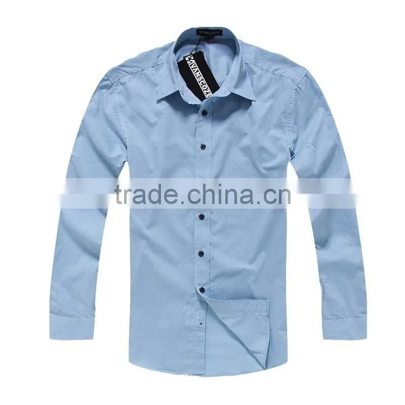 Men formal pontied T/C shirt 2015