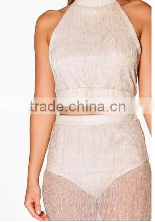 2017 New Sexy Two Set for Fashion Summer Skirt