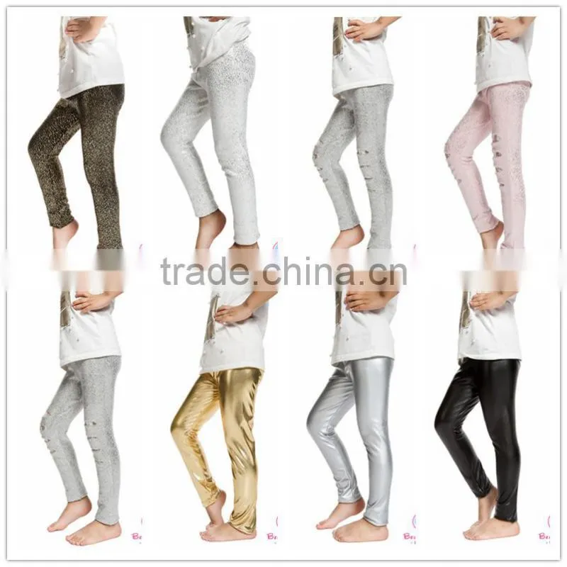 New design wholesale cotton ruffle icing pants for baby girls