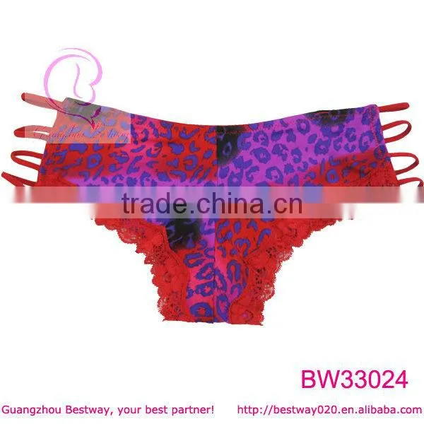 School girl dresses fantasy leopard panty