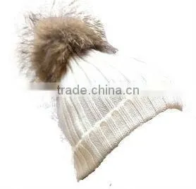 new winter warm soft double layer fashion knitted ladies hats cheap majored factory