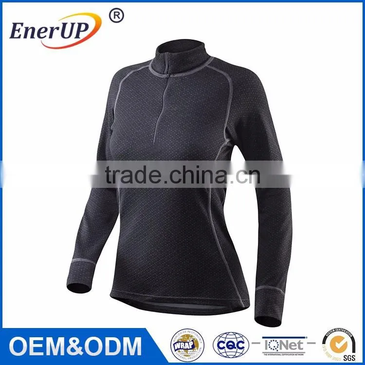 Fitness Apparel Sport Wear Thermal Wicking Antibacterial Women T Shirt for Gym