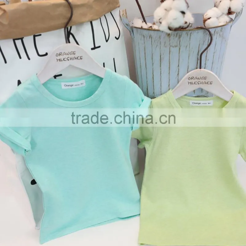 2017 Hot Sale kids Shirt Mini Wear Baby Clothes Children's Mear