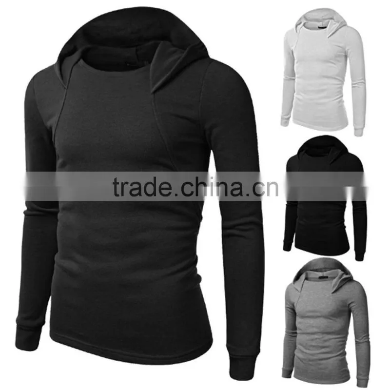 New design brand stylish men streetwear casual hip hop hoodies fit sportwear sports gym wear stretchy comfy sweatshirts hoodies