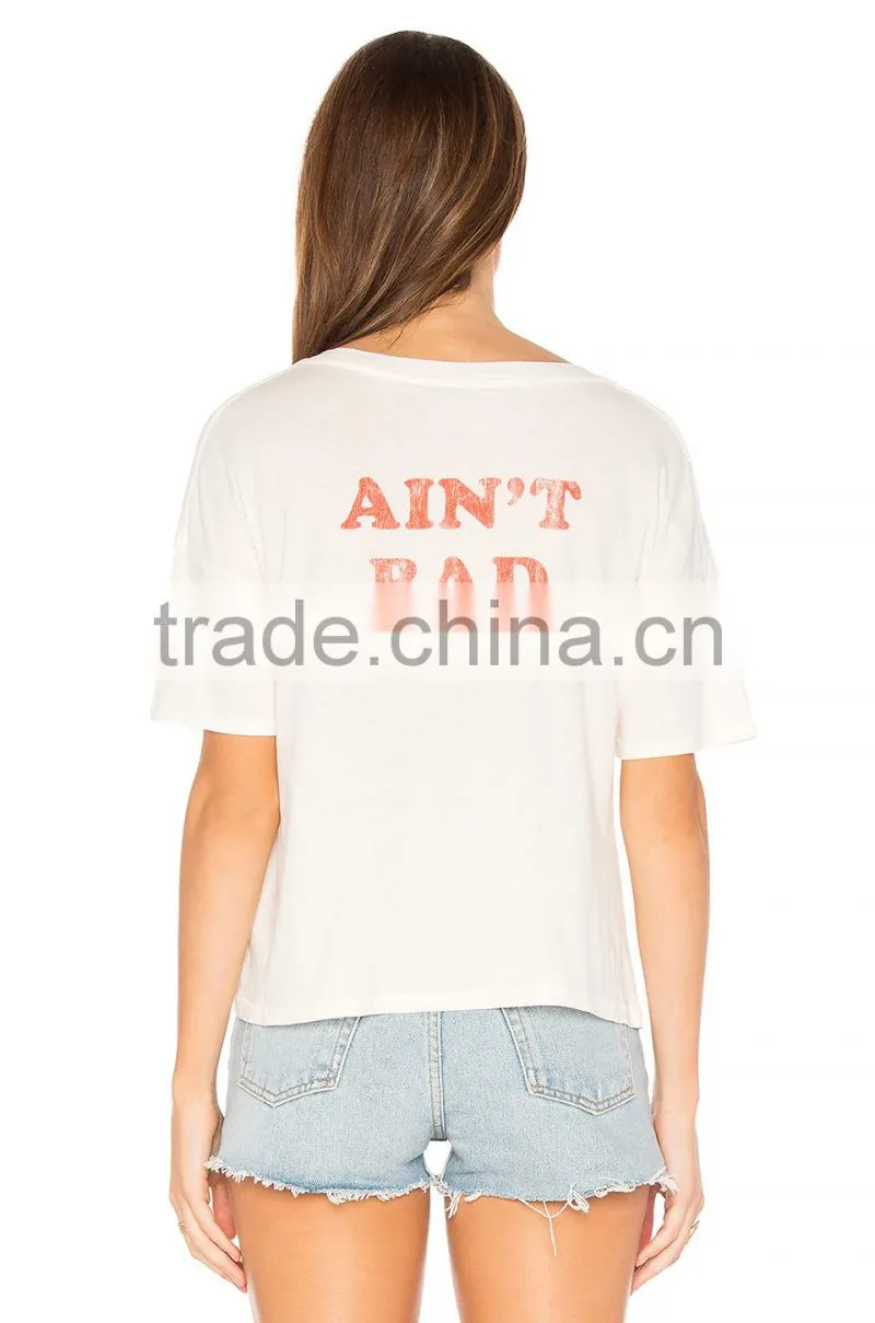 Guangzhou Shandao Factory OEM Latest Design Summer Casual 160g 100% Cotton Short Sleeve O-Neck Custom T Shirt