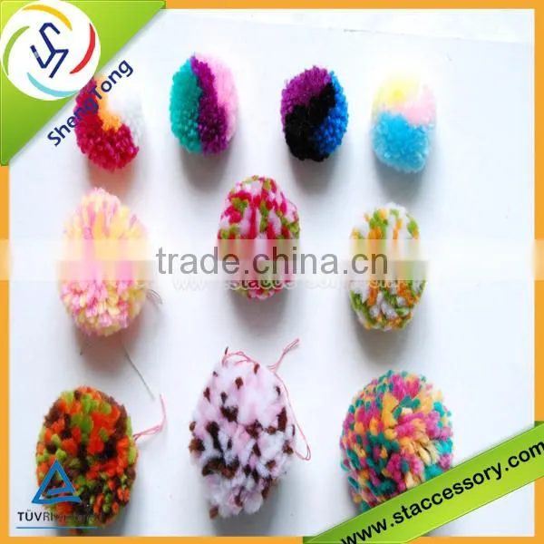 hot sale plush pompon/fur pompon