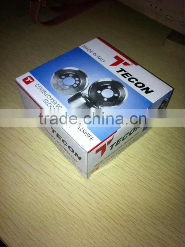 TECON bell knife for skiving machines
