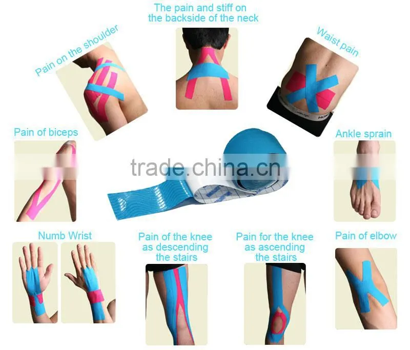 Medical Waterproof Athlete Tape With CE Mark