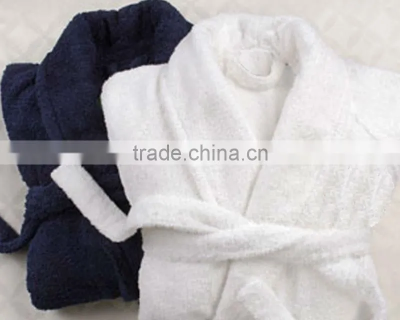 100% cotton hotel luxury terry cloth towel bathrobe spa