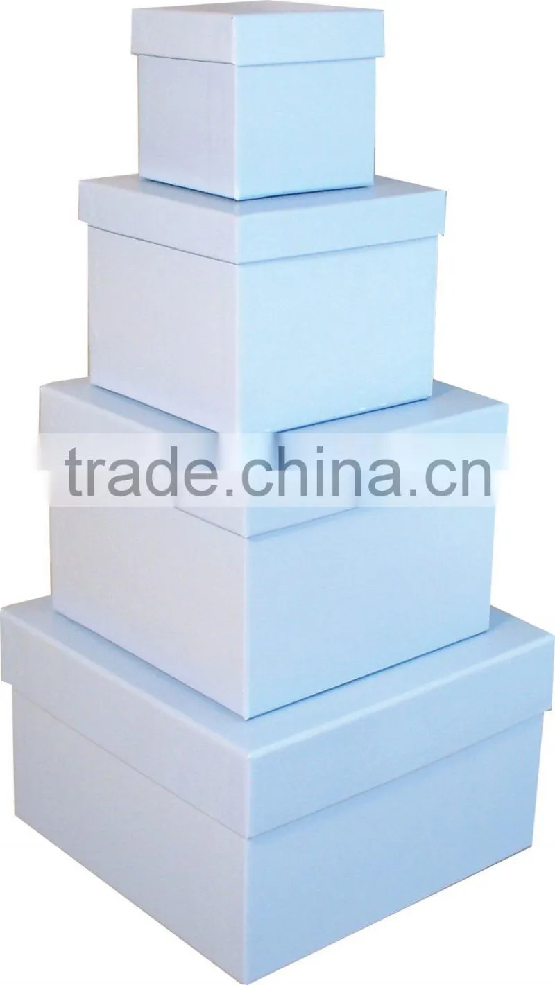 Gift Jewelry Box In Box Multi Layers 4 In 1 Set Square For Lover